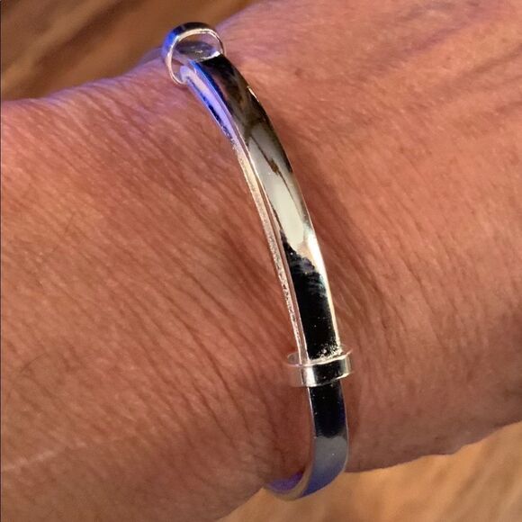 + Sterling Silver Bangle Bracelet - Picture 4 of 4